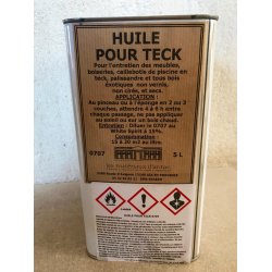 Huile pour Teck 5L