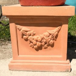SOCLE GUIRLANDE FLEURS TC H48